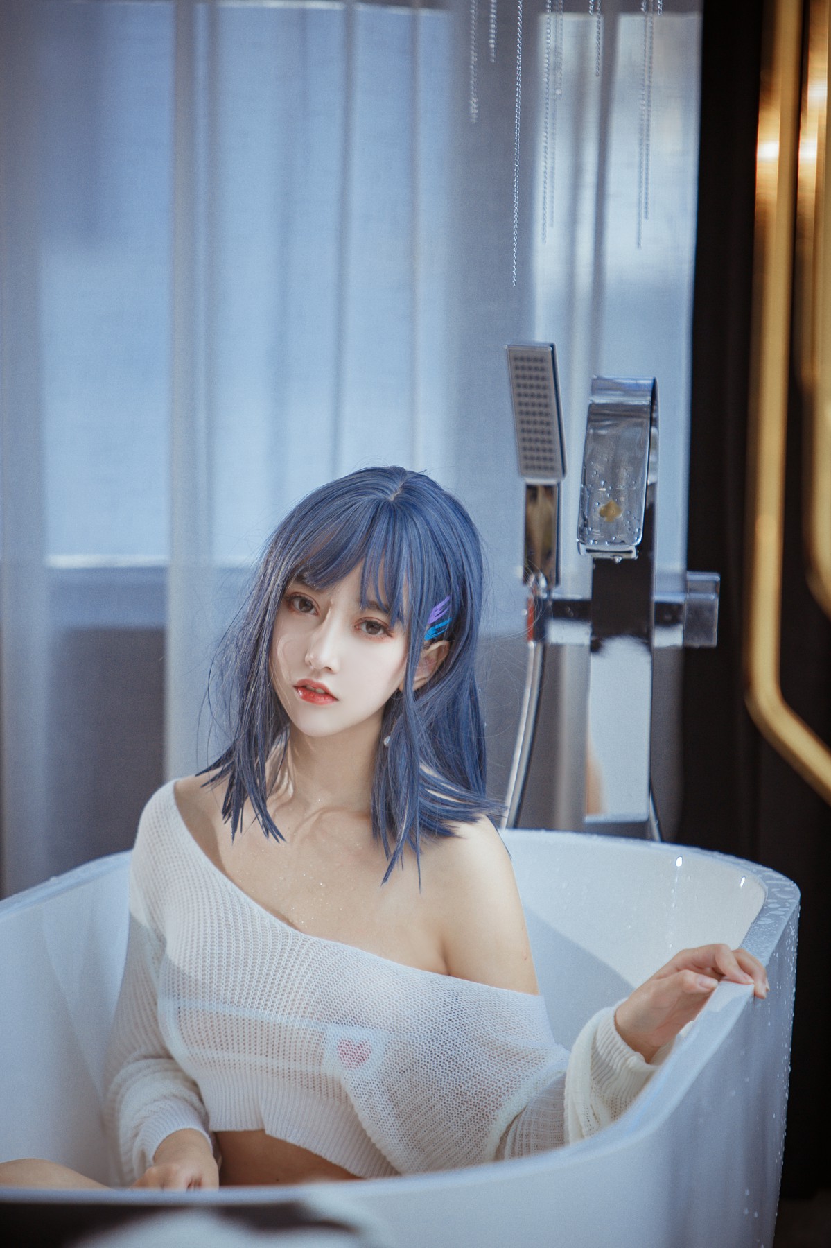 图片[2]-[Cosplay]过期米线线喵 – 浴缸 – COSPLAY-瞬颜部落