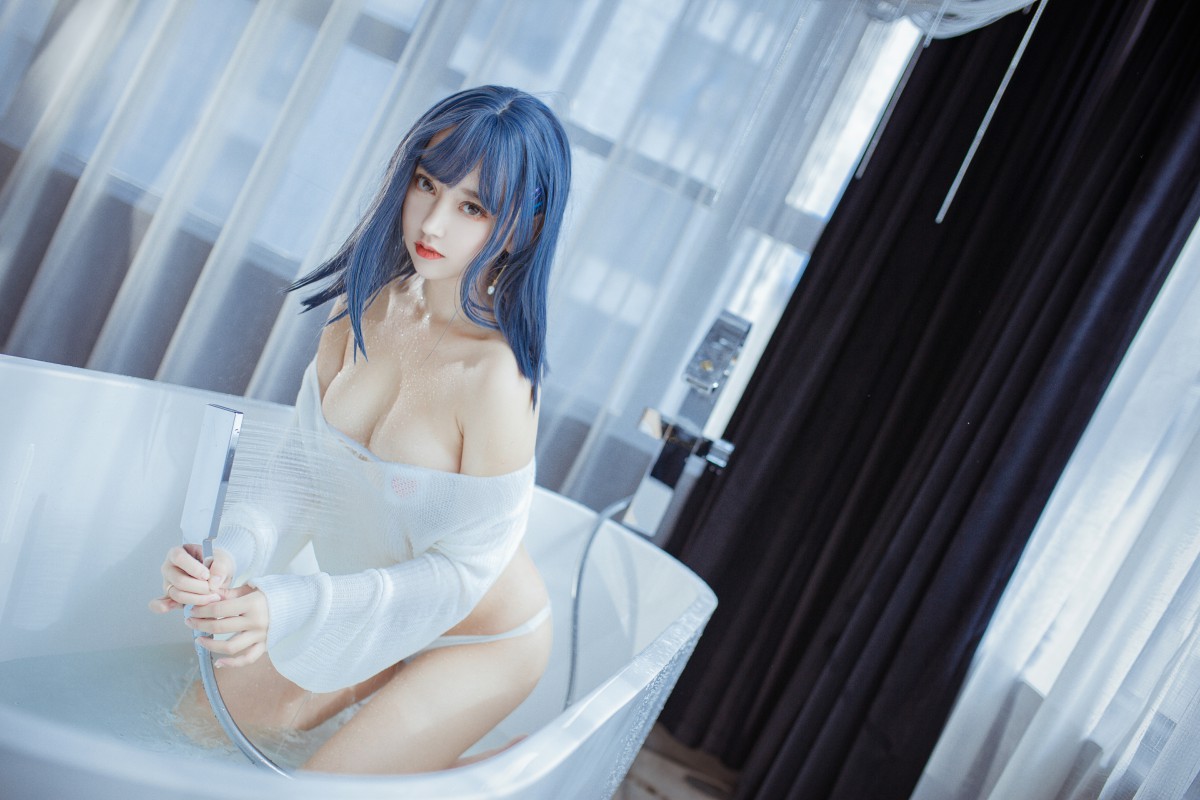 图片[4]-[Cosplay]过期米线线喵 – 浴缸 – COSPLAY-瞬颜部落