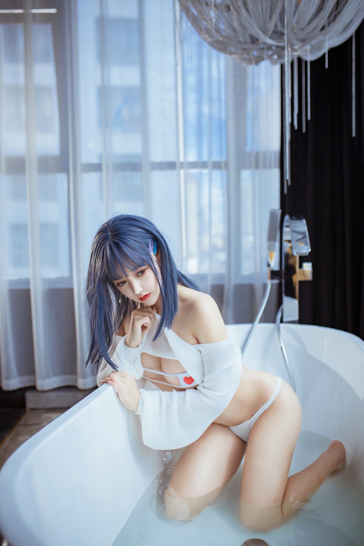 图片[15]-[Cosplay]过期米线线喵 – 浴缸 – COSPLAY-瞬颜部落
