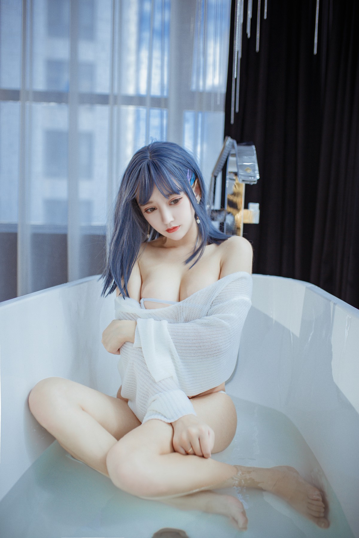 图片[16]-[Cosplay]过期米线线喵 – 浴缸 – COSPLAY-瞬颜部落