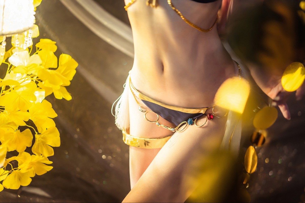 图片[7]-[Cosplay]Fate 玉藻前 舞娘泳装 – COSPLAY-瞬颜部落