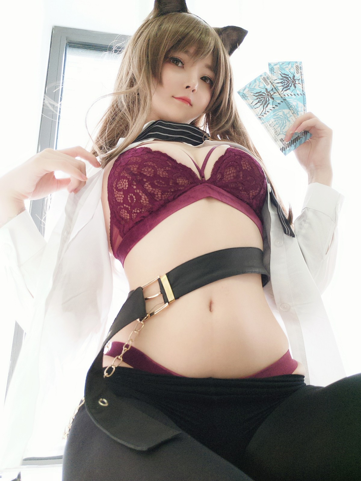 一小央泽 – 明日方舟（天火） – COSPLAY-瞬颜部落