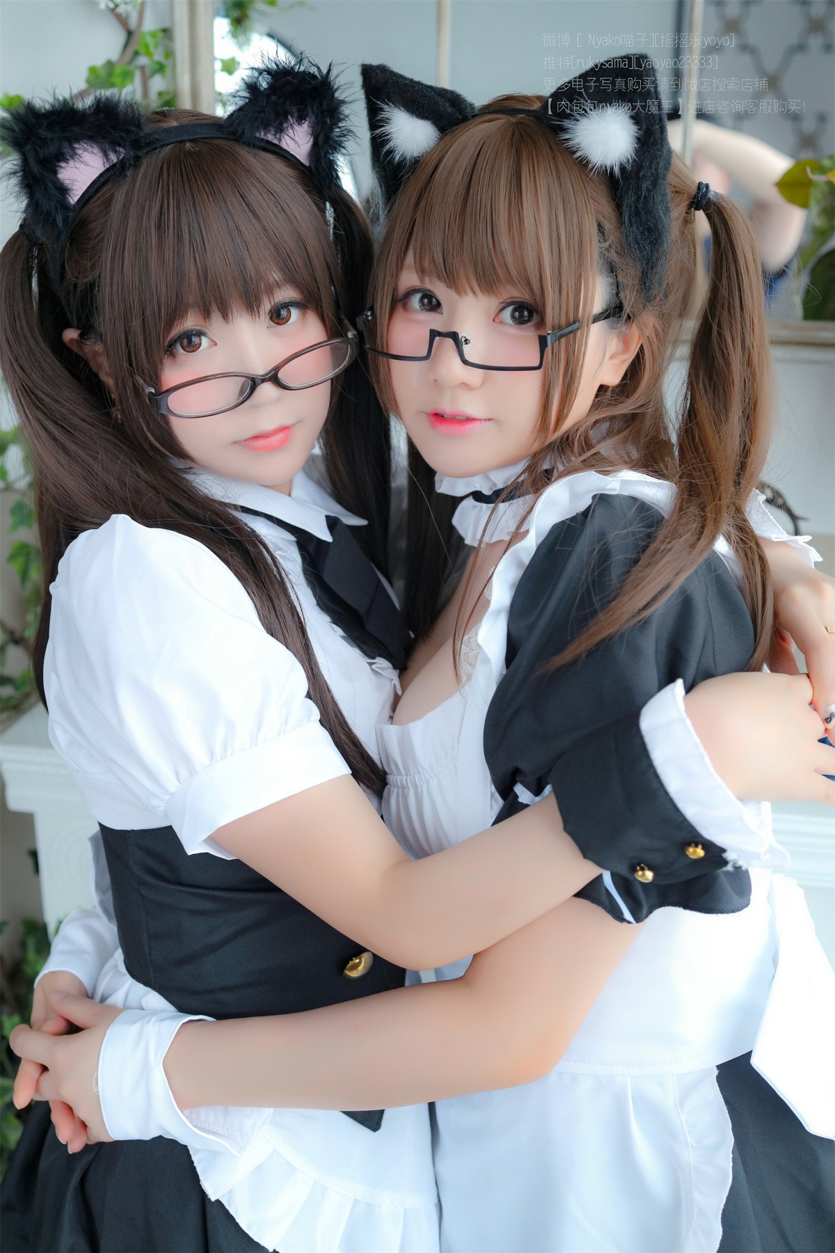 图片[2]-软妹摇摇乐 – 喵子 双人女仆 – COSPLAY-瞬颜部落
