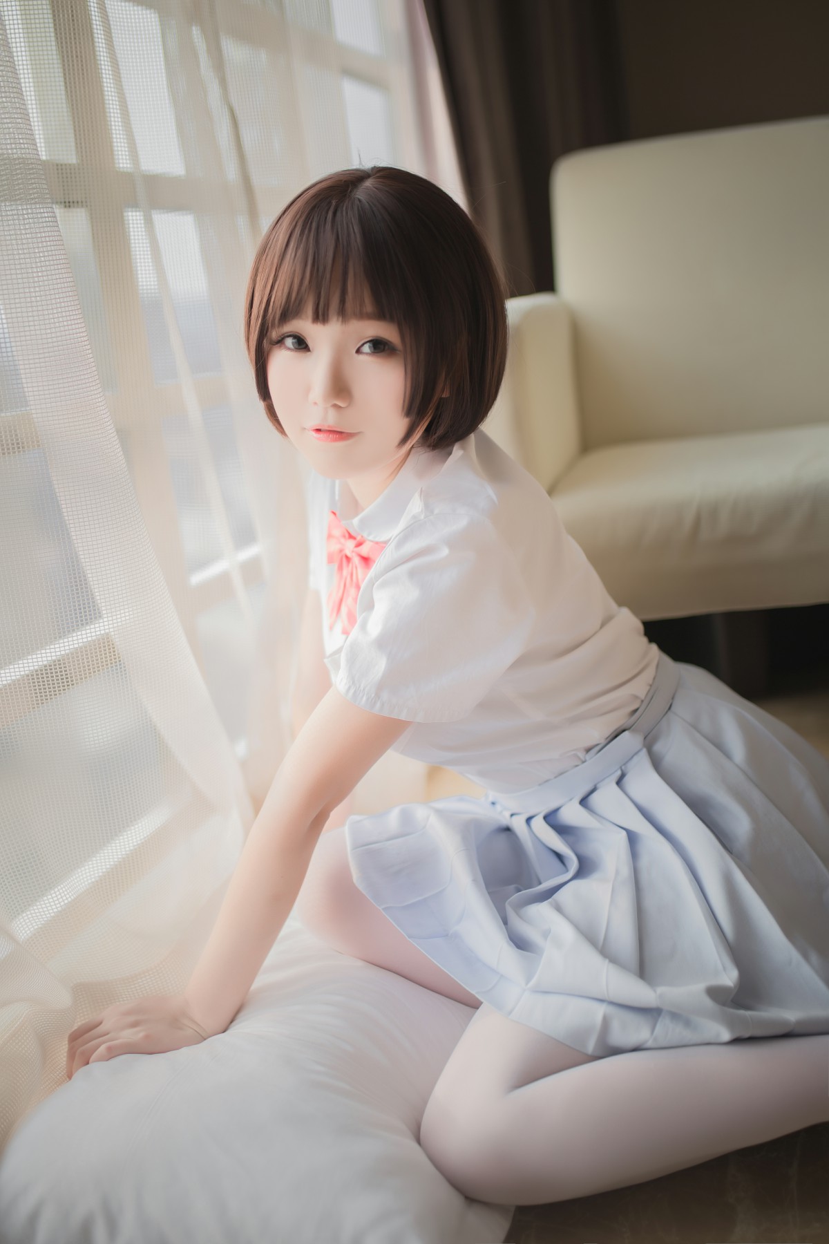 图片[8]-[Yoko宅夏Cos]一号写真本 白丝 – COSPLAY-瞬颜部落