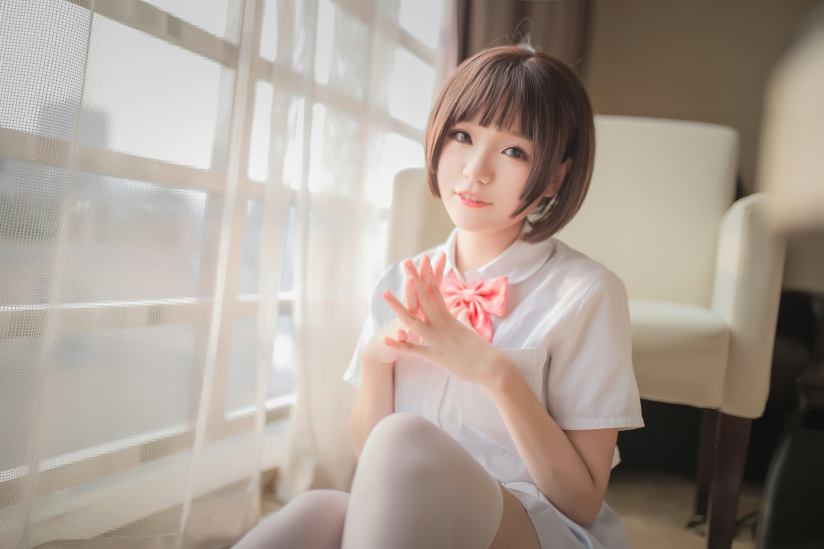 图片[15]-[Yoko宅夏Cos]一号写真本 白丝 – COSPLAY-瞬颜部落