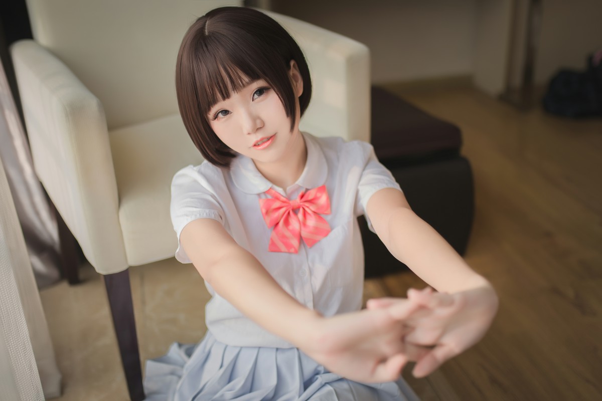 图片[13]-[Yoko宅夏Cos]一号写真本 白丝 – COSPLAY-瞬颜部落