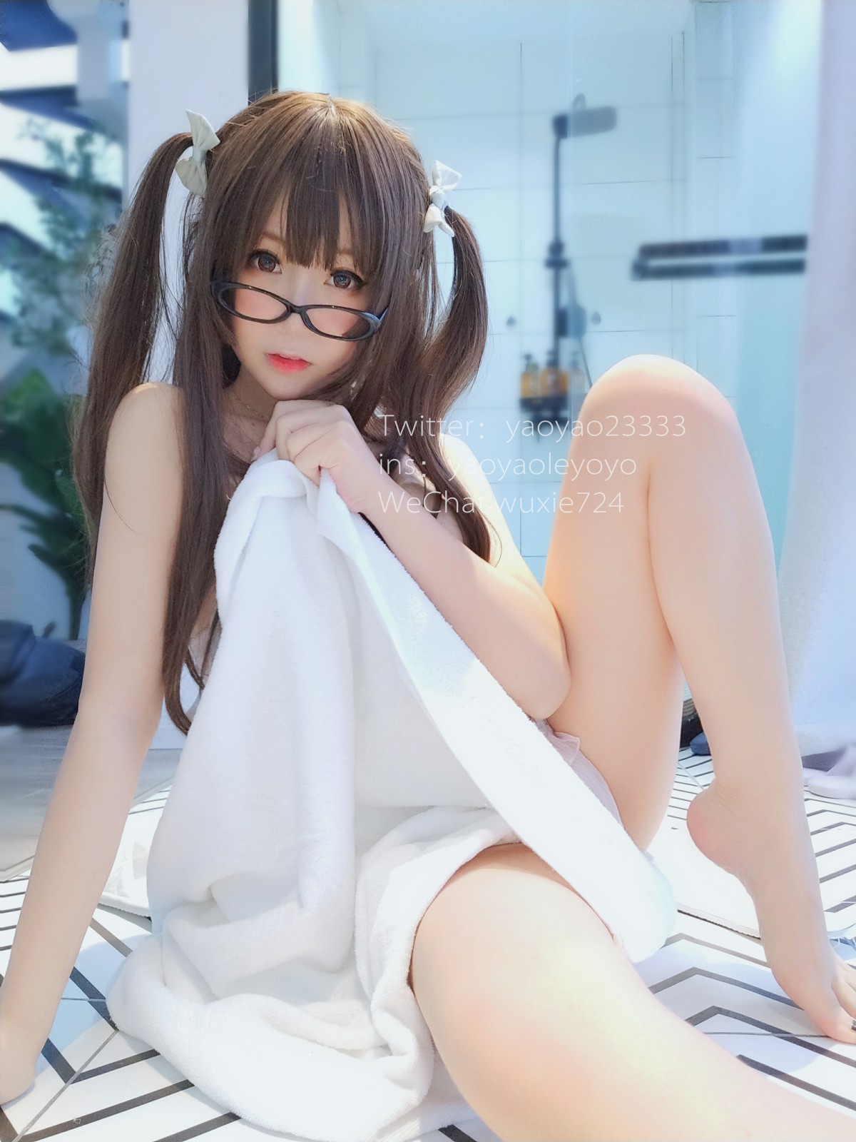 图片[10]-软妹摇摇乐 – 浴巾篇 – COSPLAY-瞬颜部落