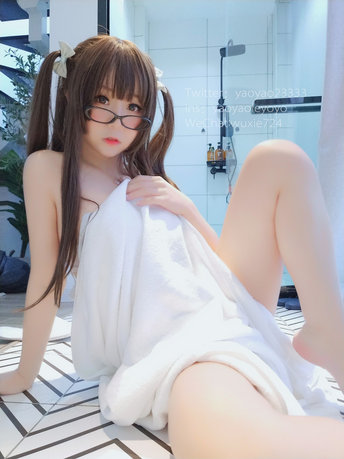图片[40]-软妹摇摇乐 – 浴巾篇 – COSPLAY-瞬颜部落