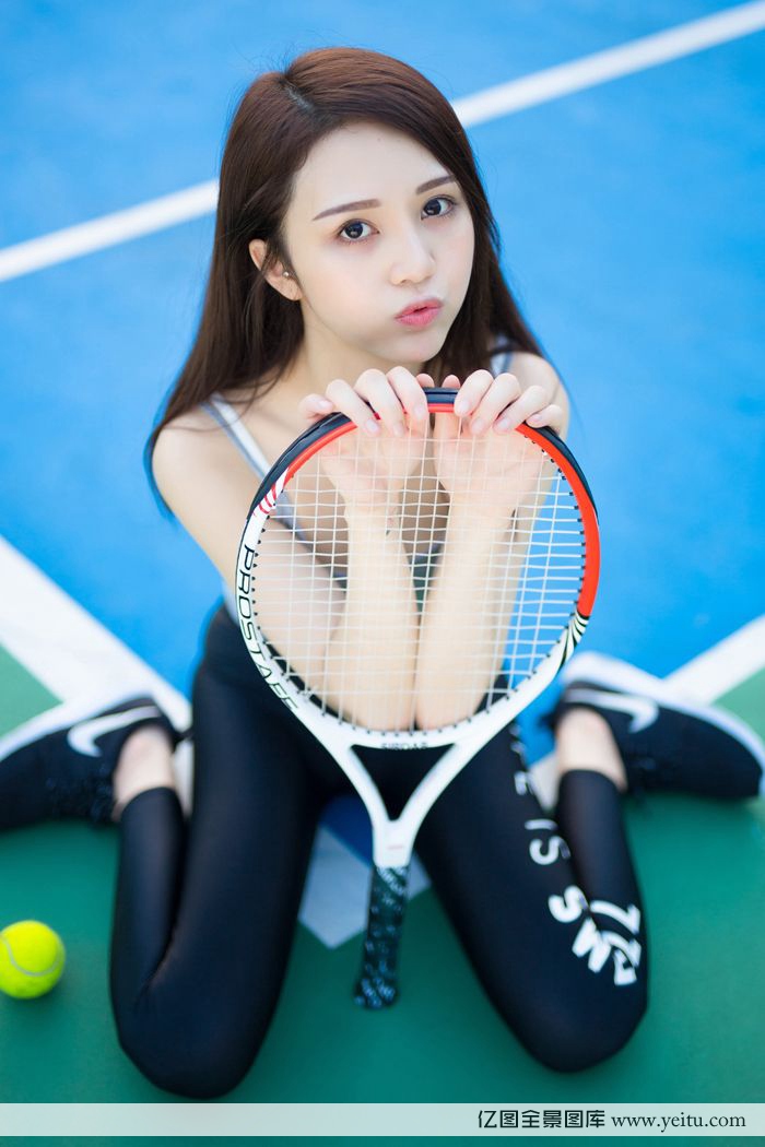 图片[16]-美女模特嘟嘟清秀完美身材网球场性感写真-御萝部落-瞬颜部落
