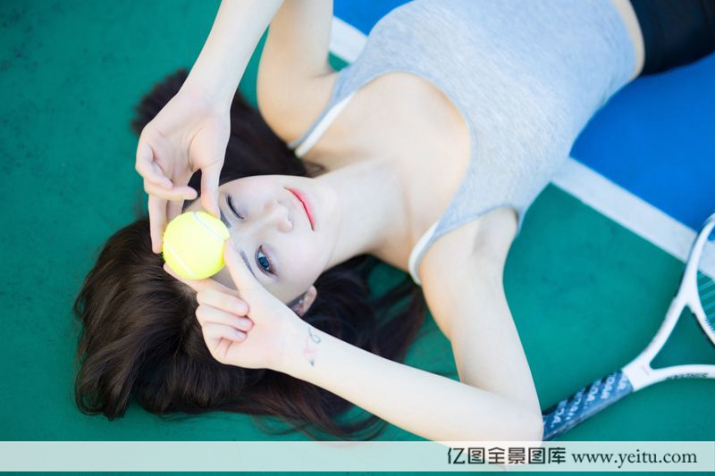 图片[22]-美女模特嘟嘟清秀完美身材网球场性感写真-御萝部落-瞬颜部落