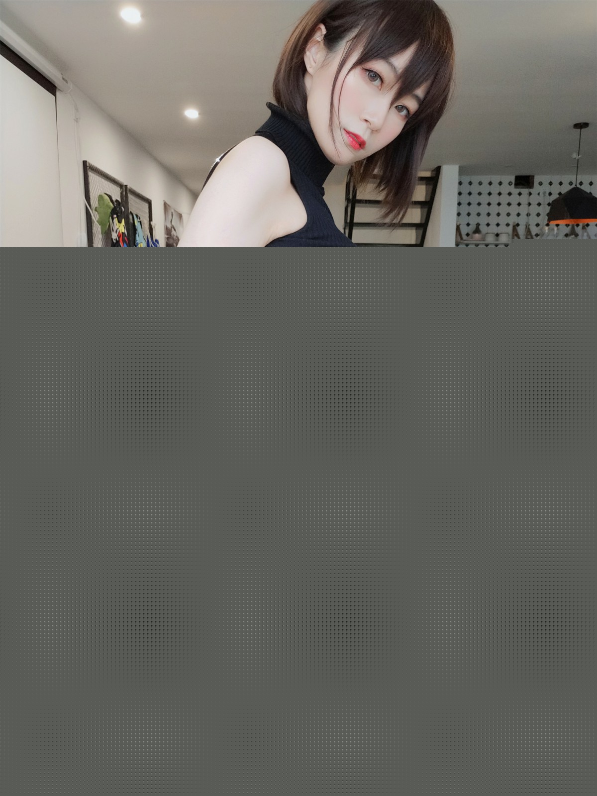 图片[20]-Coser小姐姐白银 – 黑色包臀裙 – COSPLAY-瞬颜部落