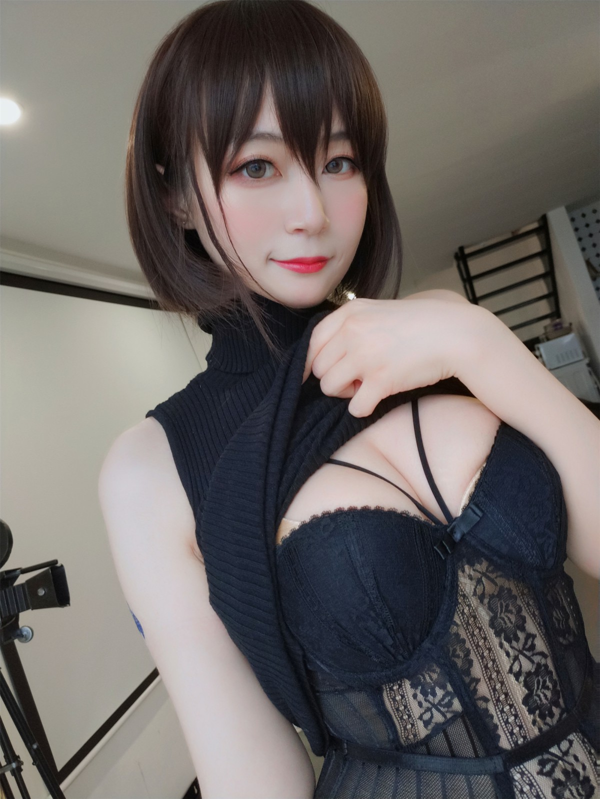 图片[27]-Coser小姐姐白银 – 黑色包臀裙 – COSPLAY-瞬颜部落