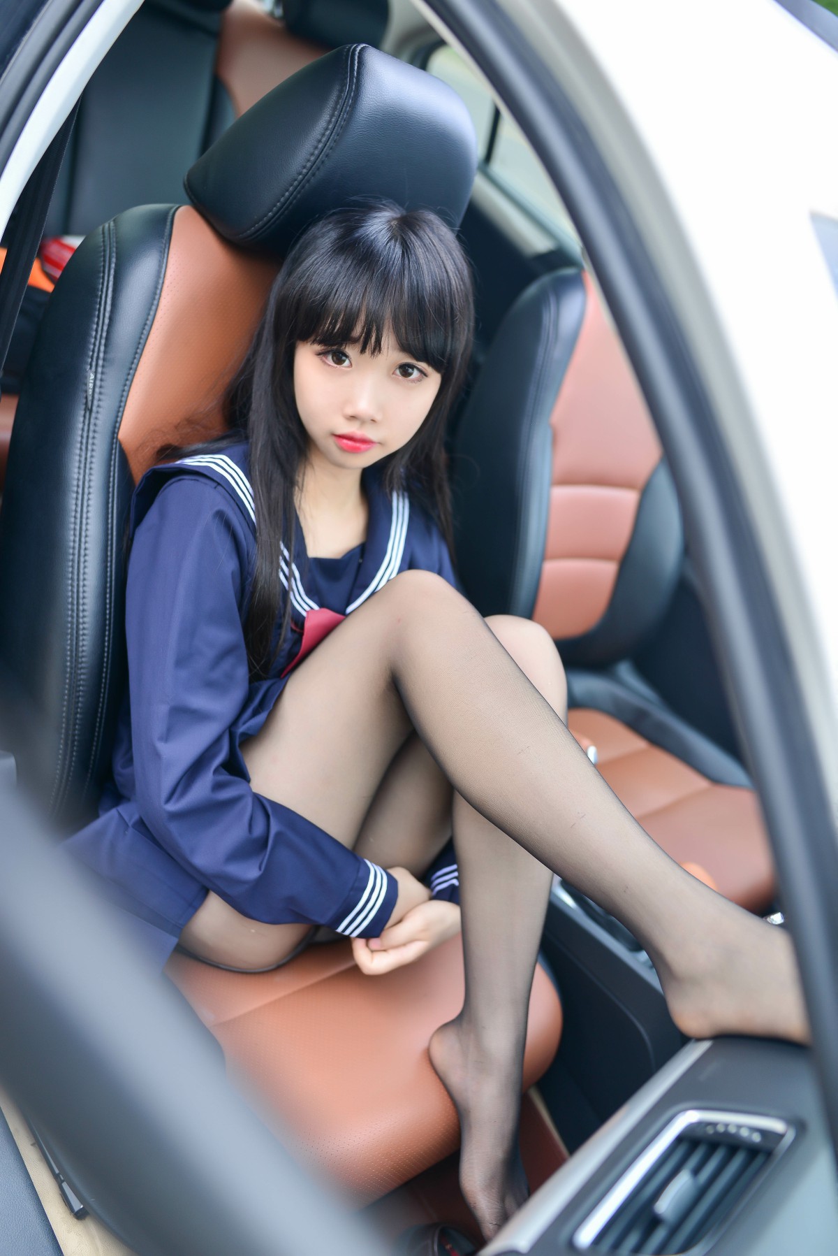 图片[9]-Cos小姐姐雪琪 – 车内JK – COSPLAY-瞬颜部落