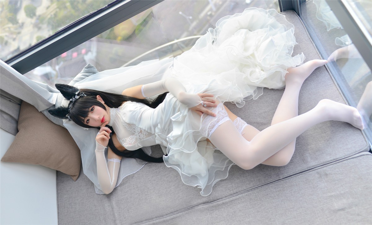 图片[13]-Cos小姐姐雪琪- 爱宕高跟美腿与婚纱 – COSPLAY-瞬颜部落