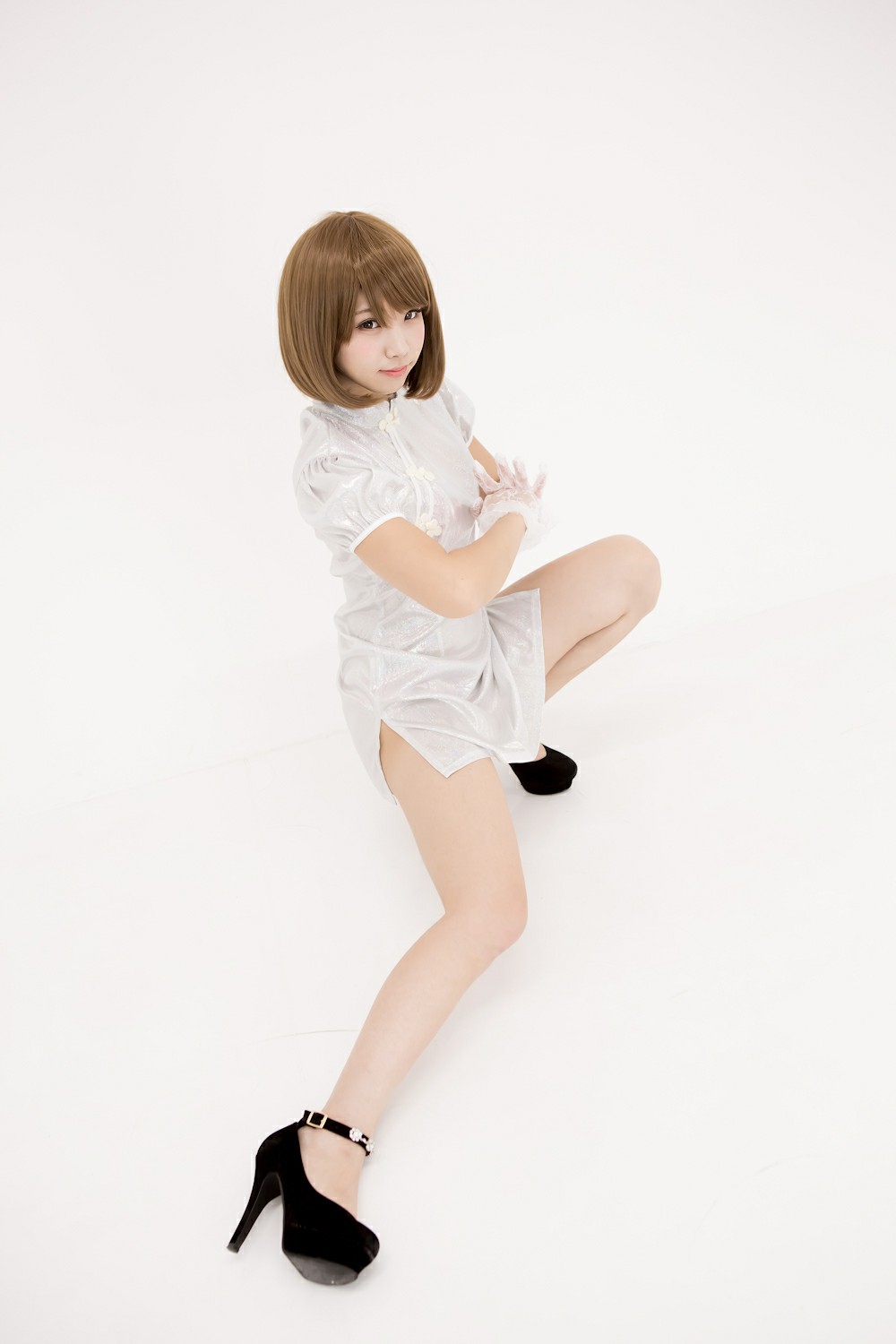 图片[42]-中華娘娘之白色旗袍与美腿高跟 – COSPLAY-瞬颜部落