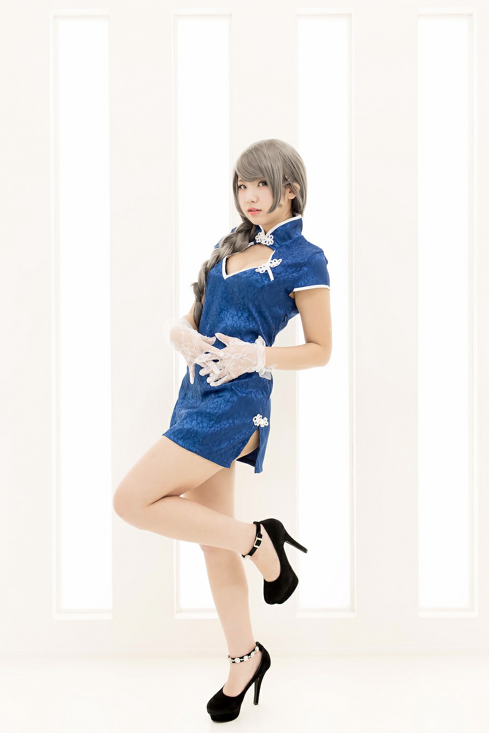 图片[16]-中華娘娘之Blue蓝色旗袍与美腿高跟 – COSPLAY-瞬颜部落
