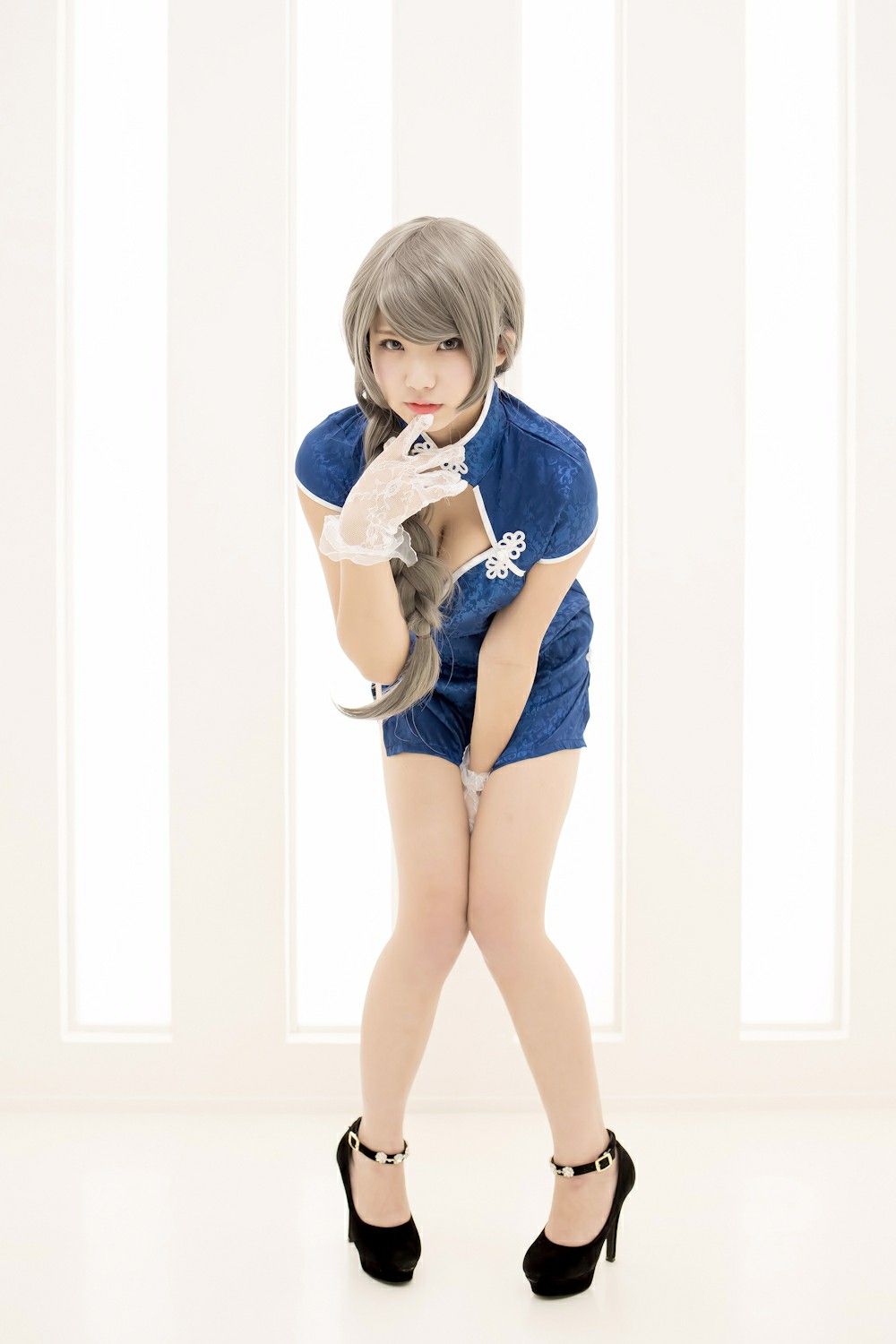 图片[17]-中華娘娘之Blue蓝色旗袍与美腿高跟 – COSPLAY-瞬颜部落