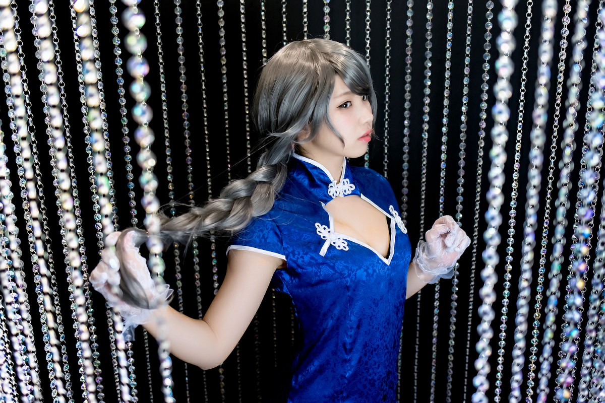 图片[21]-中華娘娘之Blue蓝色旗袍与美腿高跟 – COSPLAY-瞬颜部落