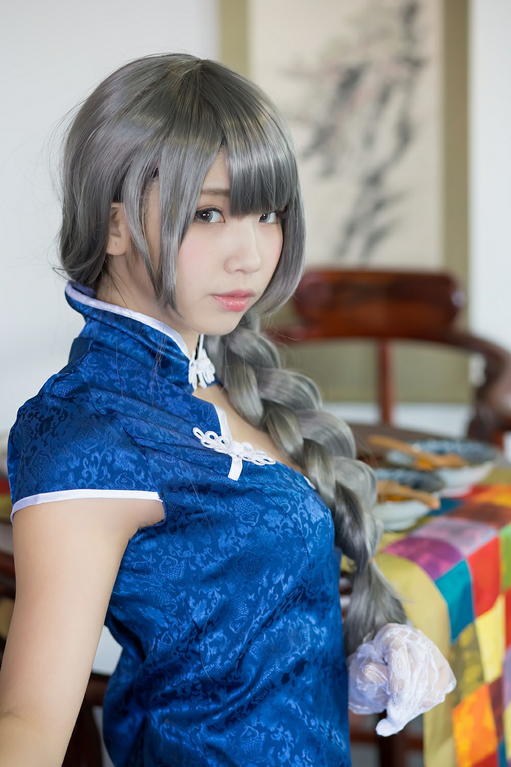 图片[30]-中華娘娘之Blue蓝色旗袍与美腿高跟 – COSPLAY-瞬颜部落