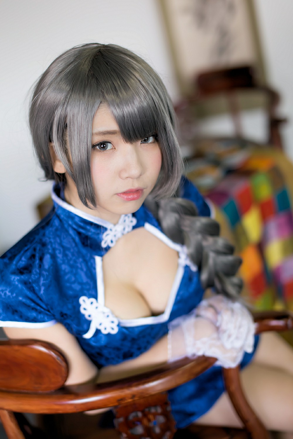 图片[35]-中華娘娘之Blue蓝色旗袍与美腿高跟 – COSPLAY-瞬颜部落