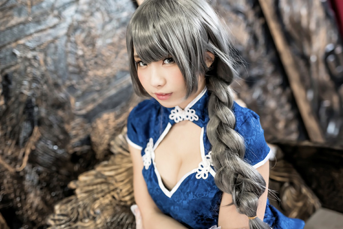 图片[51]-中華娘娘之Blue蓝色旗袍与美腿高跟 – COSPLAY-瞬颜部落