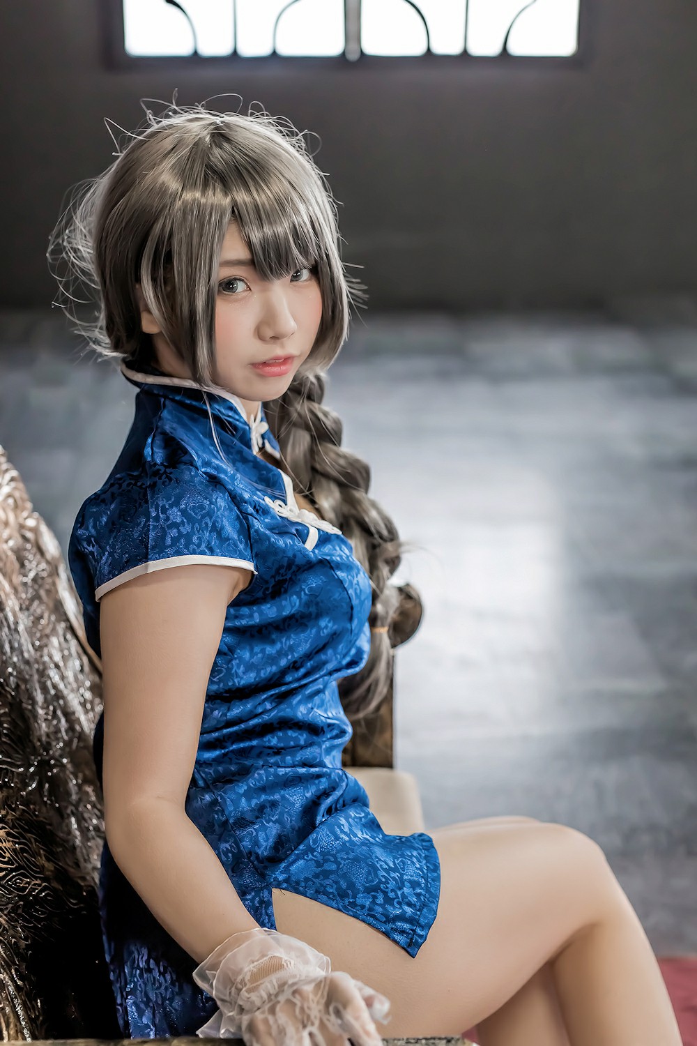 图片[49]-中華娘娘之Blue蓝色旗袍与美腿高跟 – COSPLAY-瞬颜部落