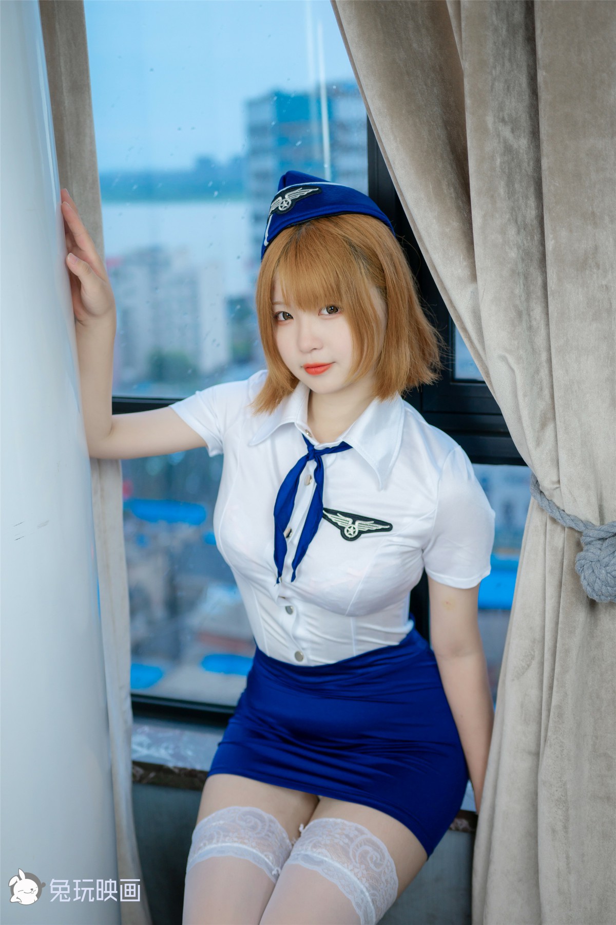 图片[3]-兔玩映画系列 Vol.058 醉酒空姐_ – COSPLAY-瞬颜部落