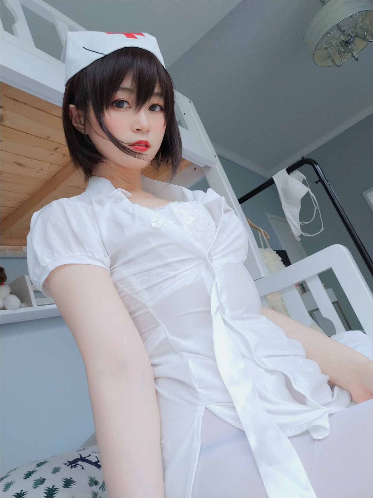 图片[26]-Coser小姐姐白银 – 白丝小护士 – COSPLAY-瞬颜部落
