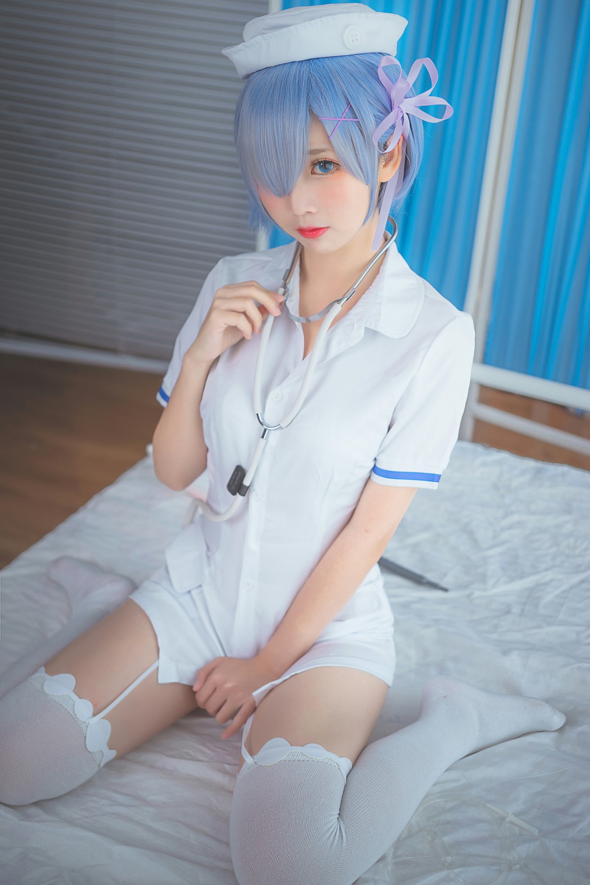 图片[7]-[Cosplay]面饼仙儿 – 蕾姆护士装 – COSPLAY-瞬颜部落