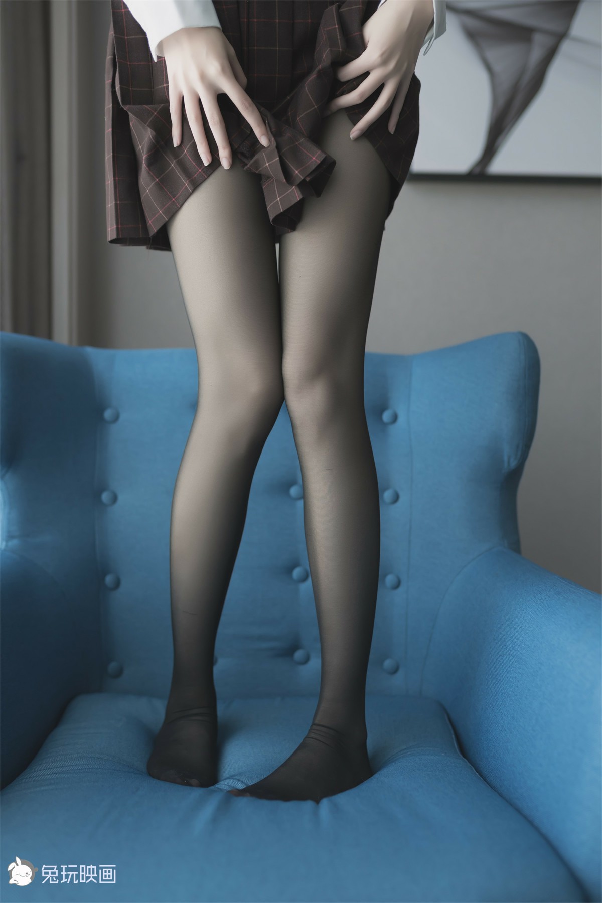 图片[45]-兔玩映画系列 Vol.051 蓝椅子上的黑丝少女_ – COSPLAY-瞬颜部落