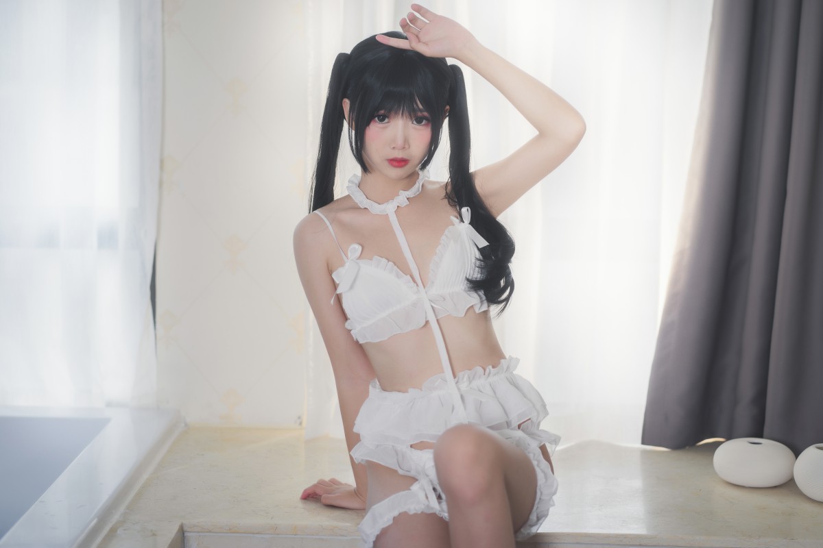 [Cosplay]面饼仙儿 – 脑内少女 白内衣 – COSPLAY-瞬颜部落