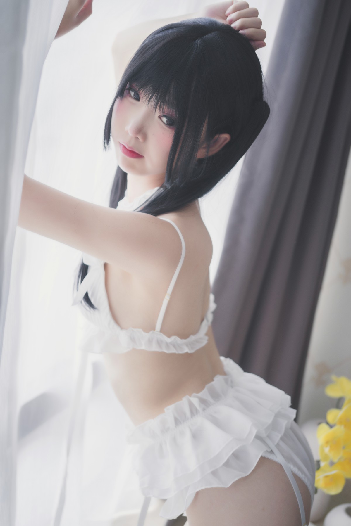 图片[10]-[Cosplay]面饼仙儿 – 脑内少女 白内衣 – COSPLAY-瞬颜部落