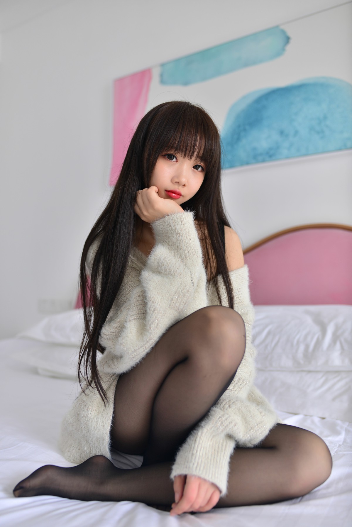 图片[20]-[Cosplay]雪琪 – 毛衣少女 – COSPLAY-瞬颜部落