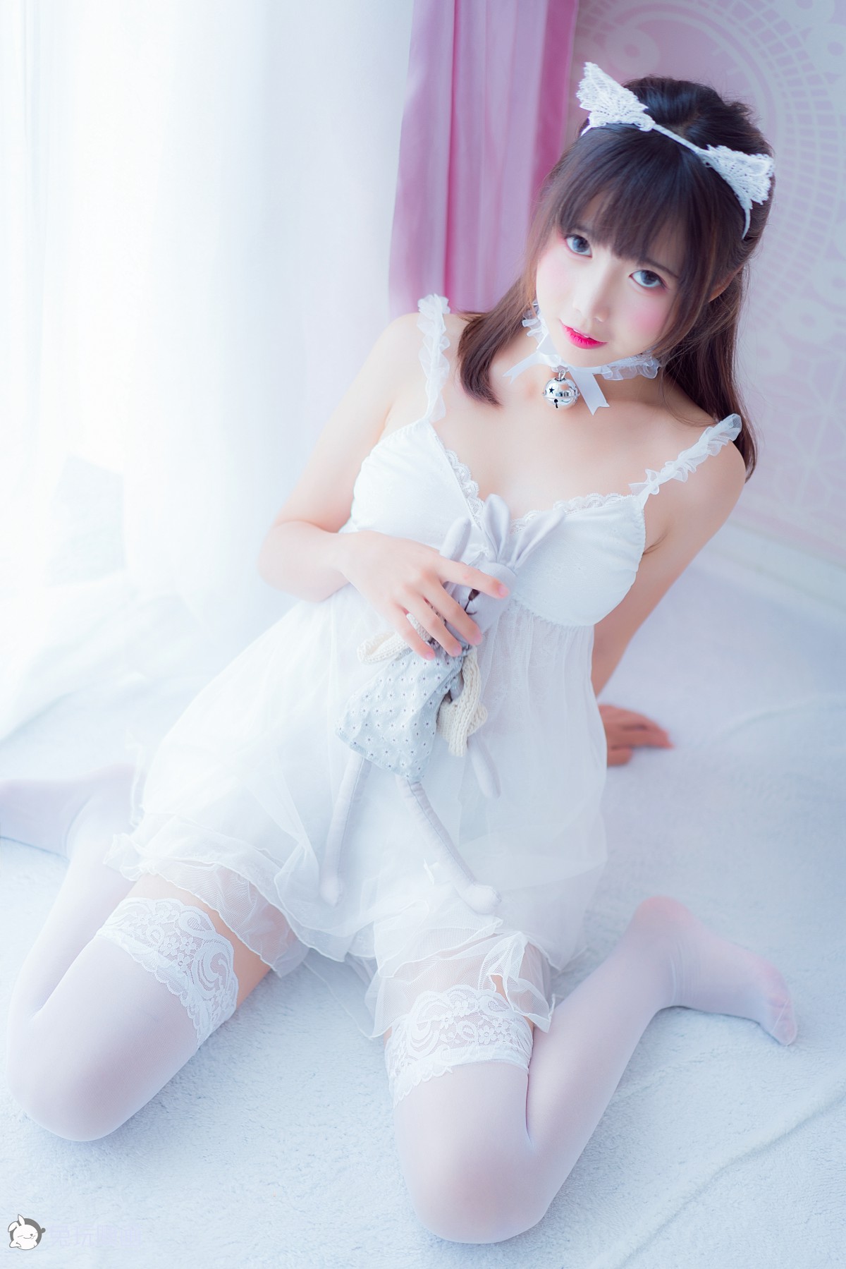 图片[3]-[Cosplay]面饼仙儿 – 吊带睡衣 – COSPLAY-瞬颜部落