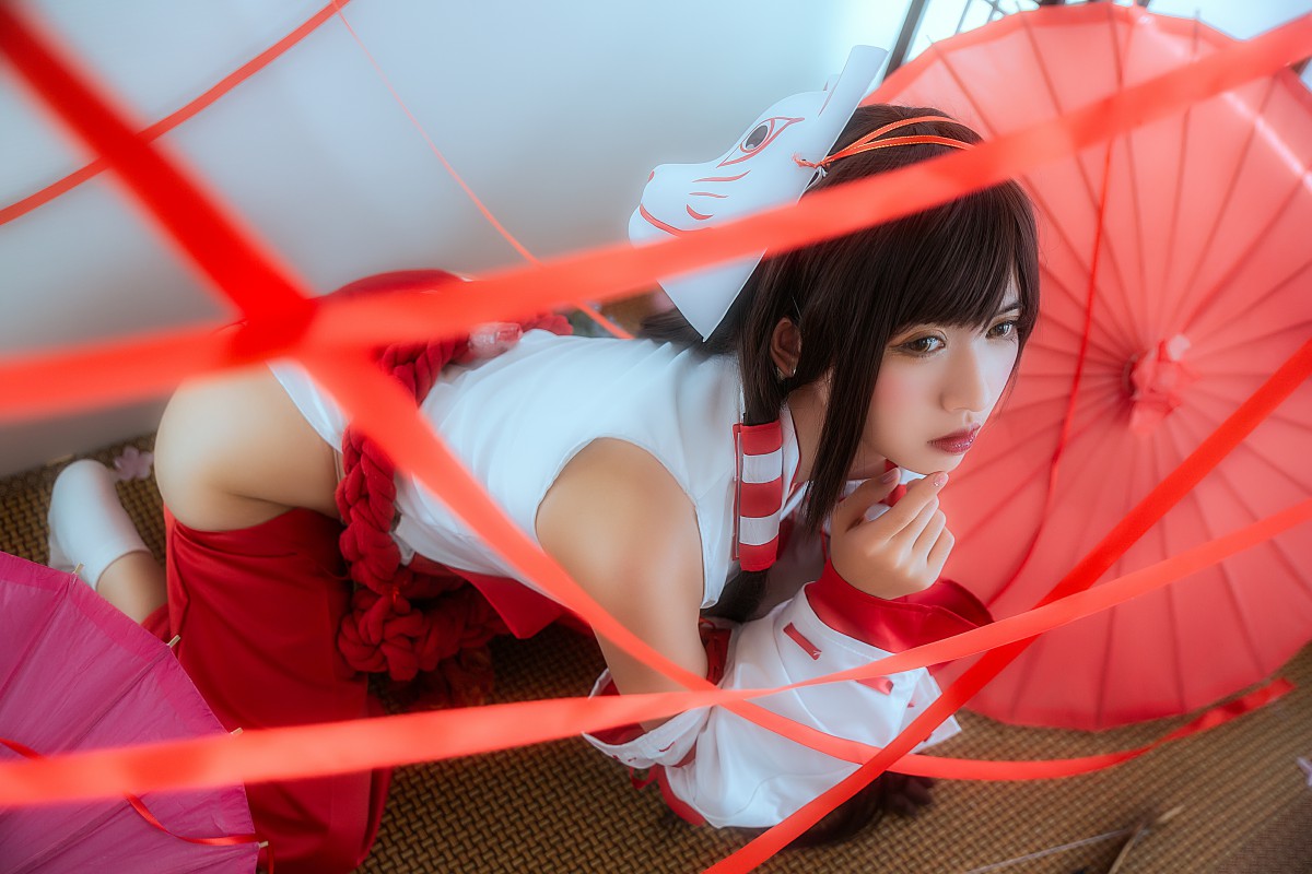 图片[8]-[Cosplay]鳗鱼霏儿 – 巫女 – COSPLAY-瞬颜部落