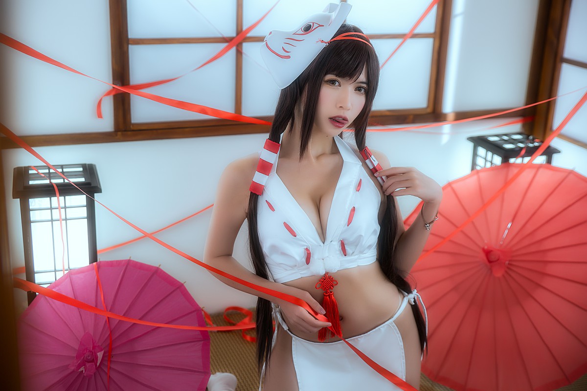 图片[12]-[Cosplay]鳗鱼霏儿 – 巫女 – COSPLAY-瞬颜部落