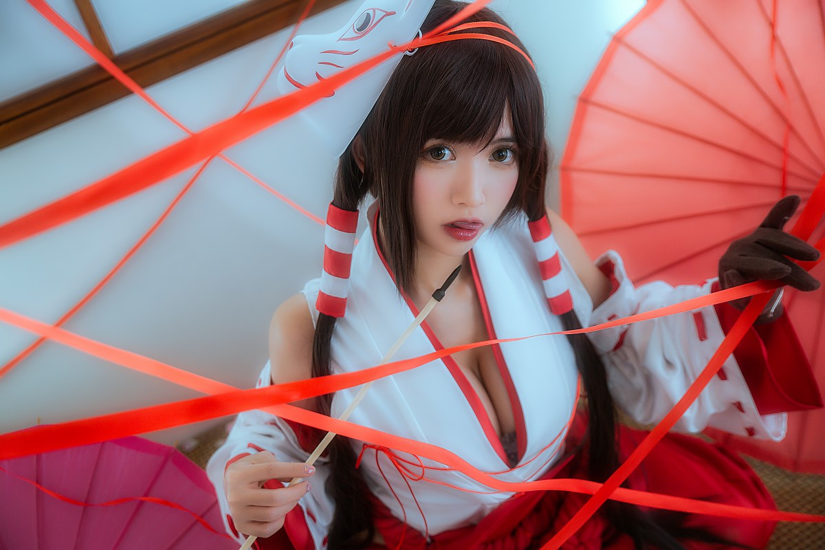 图片[16]-[Cosplay]鳗鱼霏儿 – 巫女 – COSPLAY-瞬颜部落