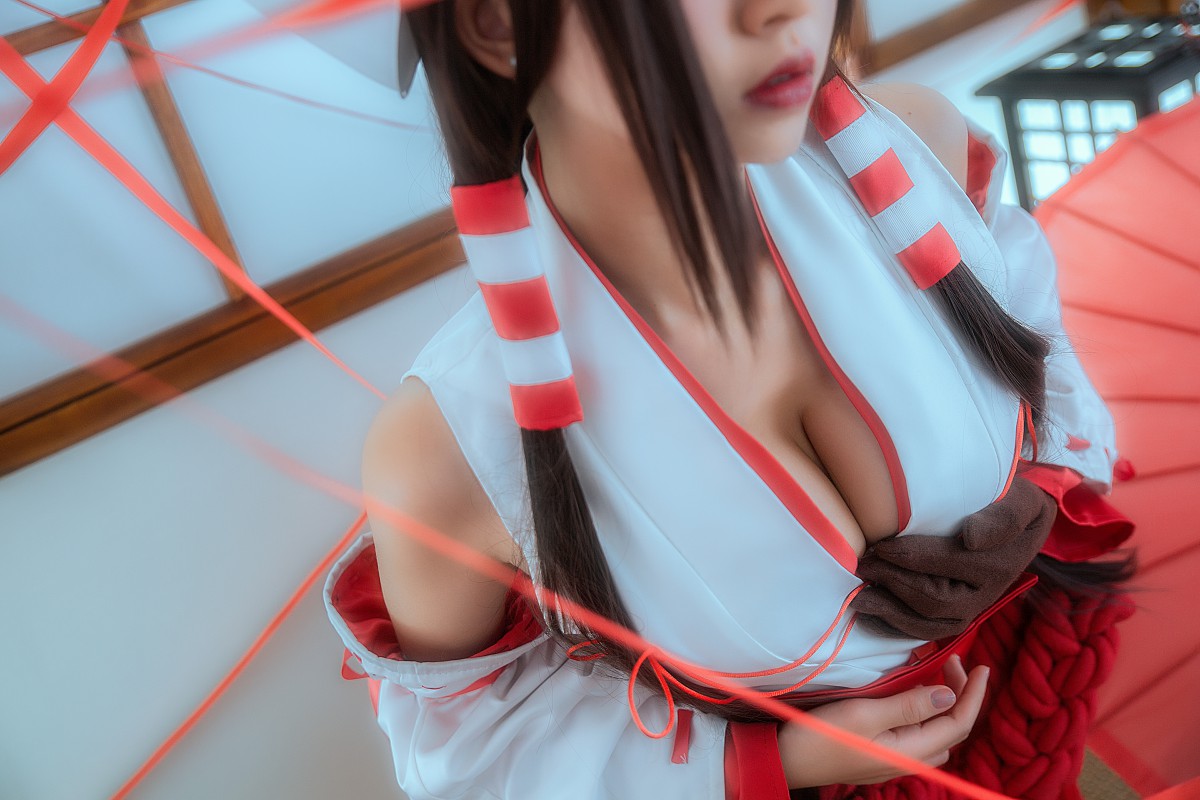 图片[17]-[Cosplay]鳗鱼霏儿 – 巫女 – COSPLAY-瞬颜部落