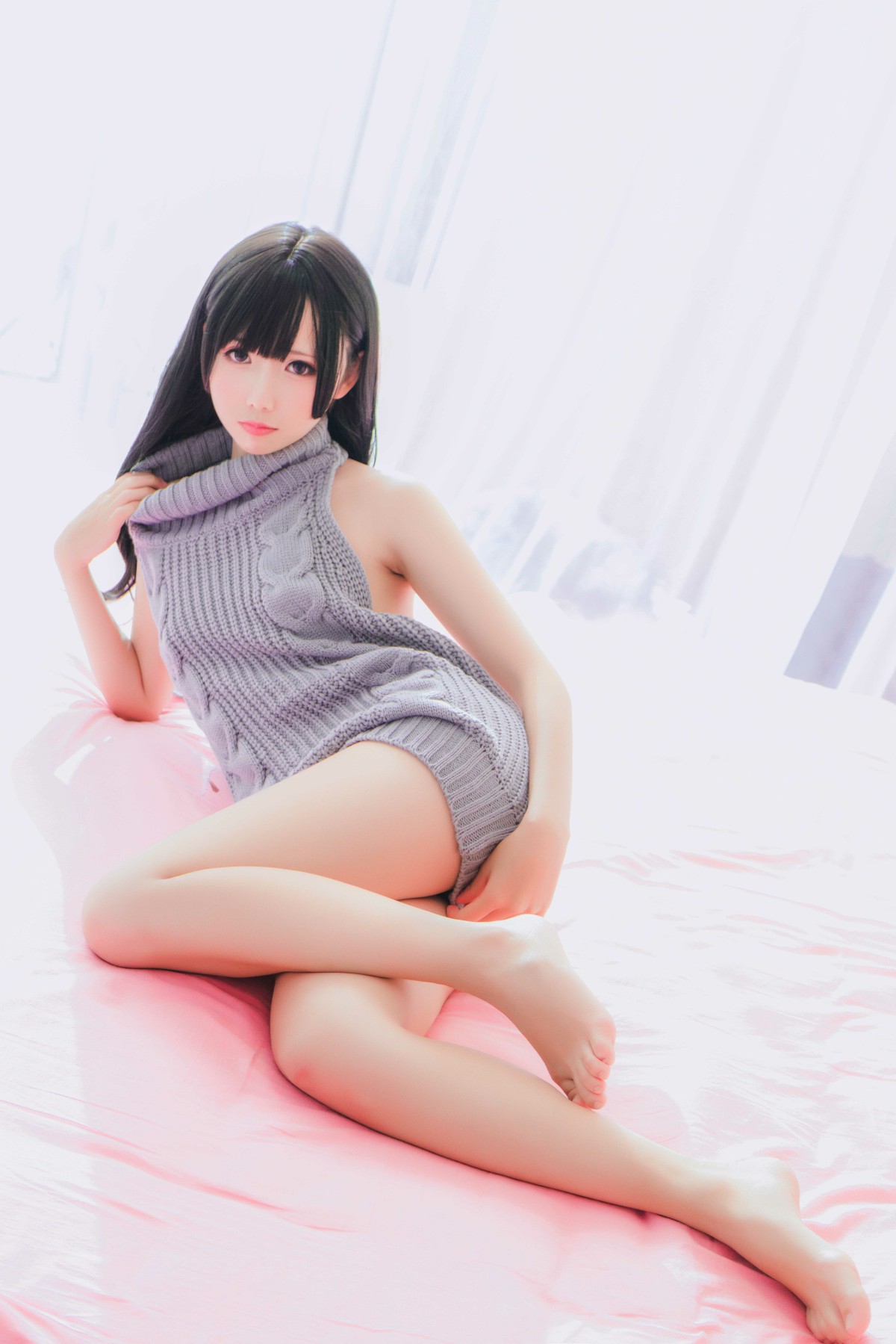 图片[2]-[Cosplay]面饼仙儿 – 露背毛衣 – COSPLAY-瞬颜部落