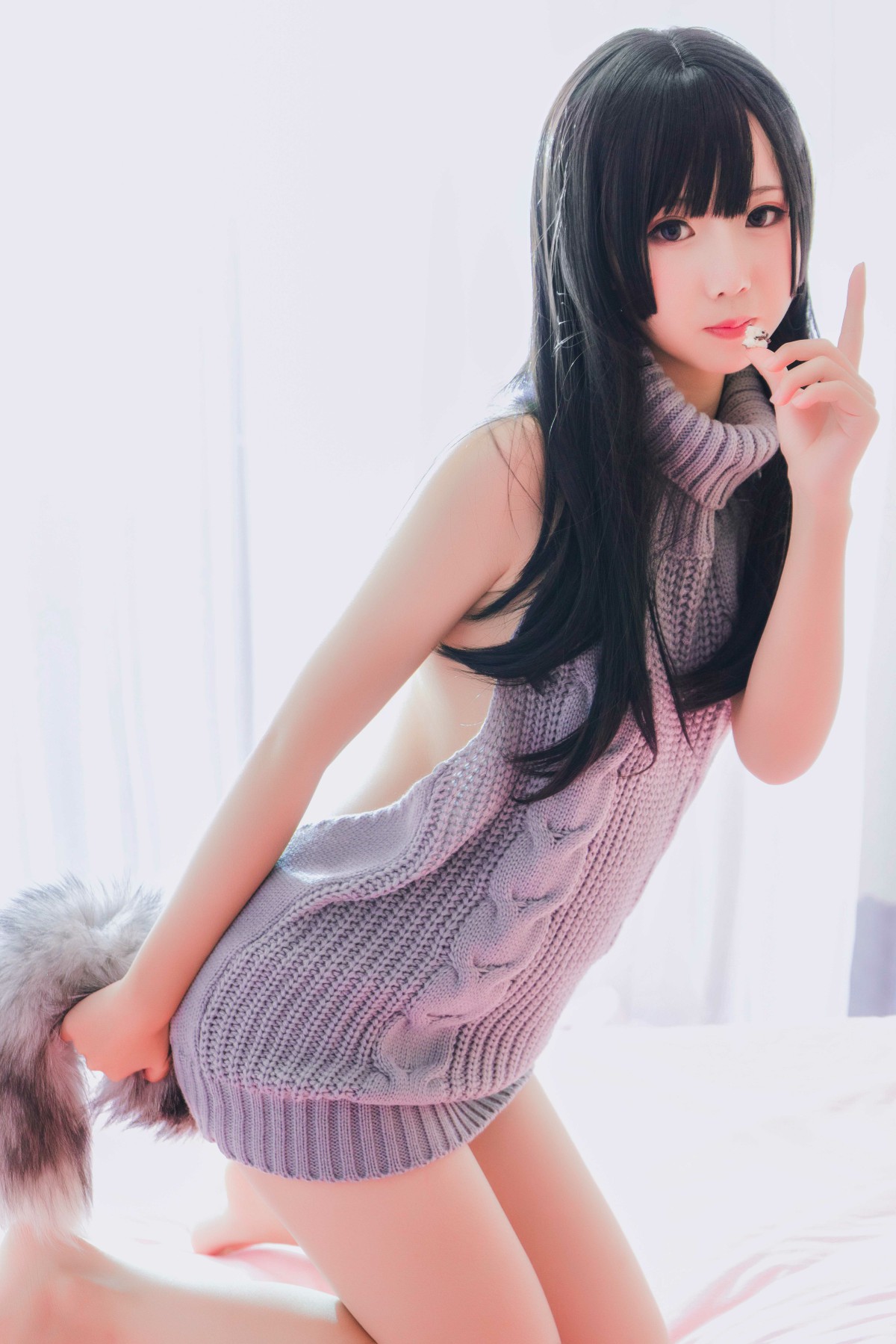 图片[11]-[Cosplay]面饼仙儿 – 露背毛衣 – COSPLAY-瞬颜部落