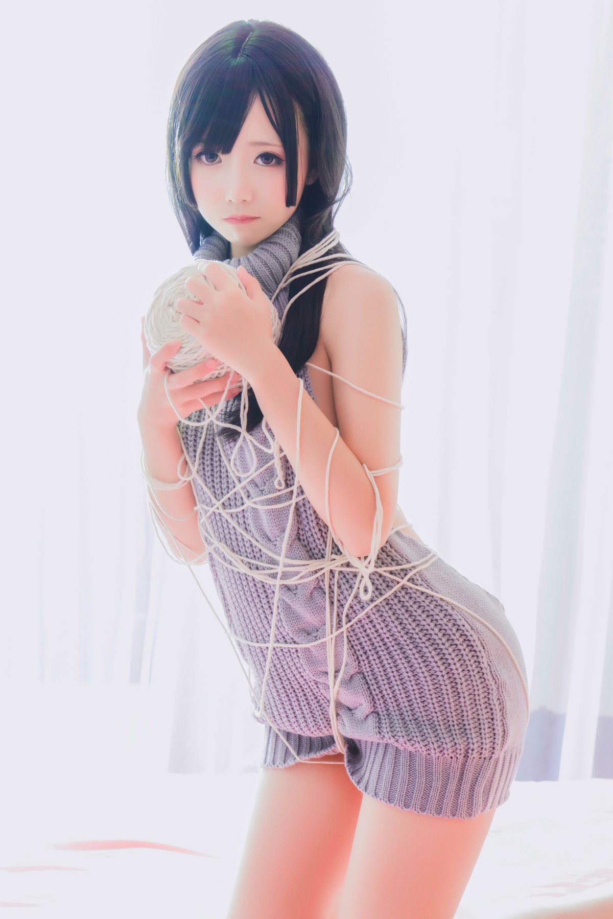 图片[15]-[Cosplay]面饼仙儿 – 露背毛衣 – COSPLAY-瞬颜部落