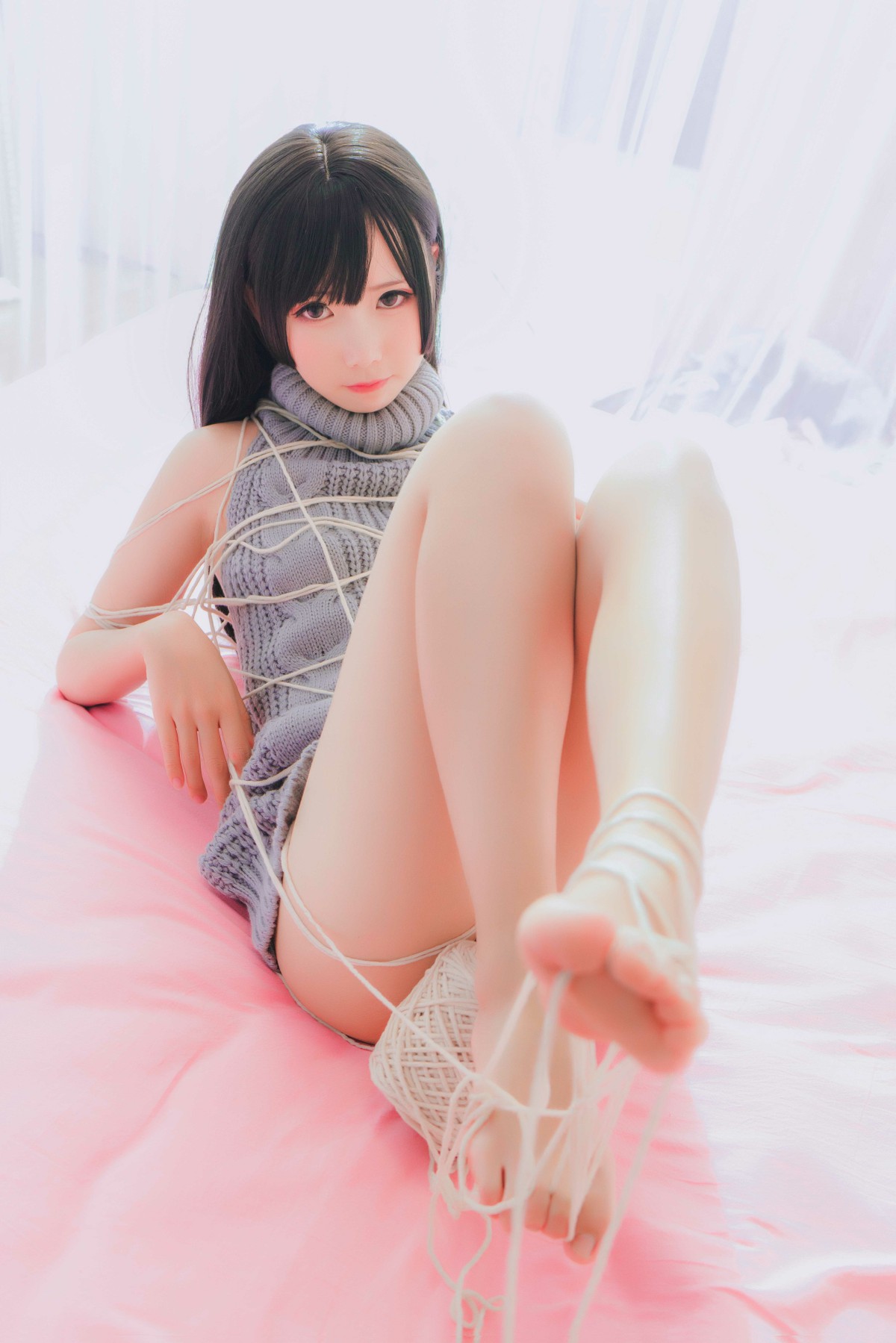 图片[26]-[Cosplay]面饼仙儿 – 露背毛衣 – COSPLAY-瞬颜部落