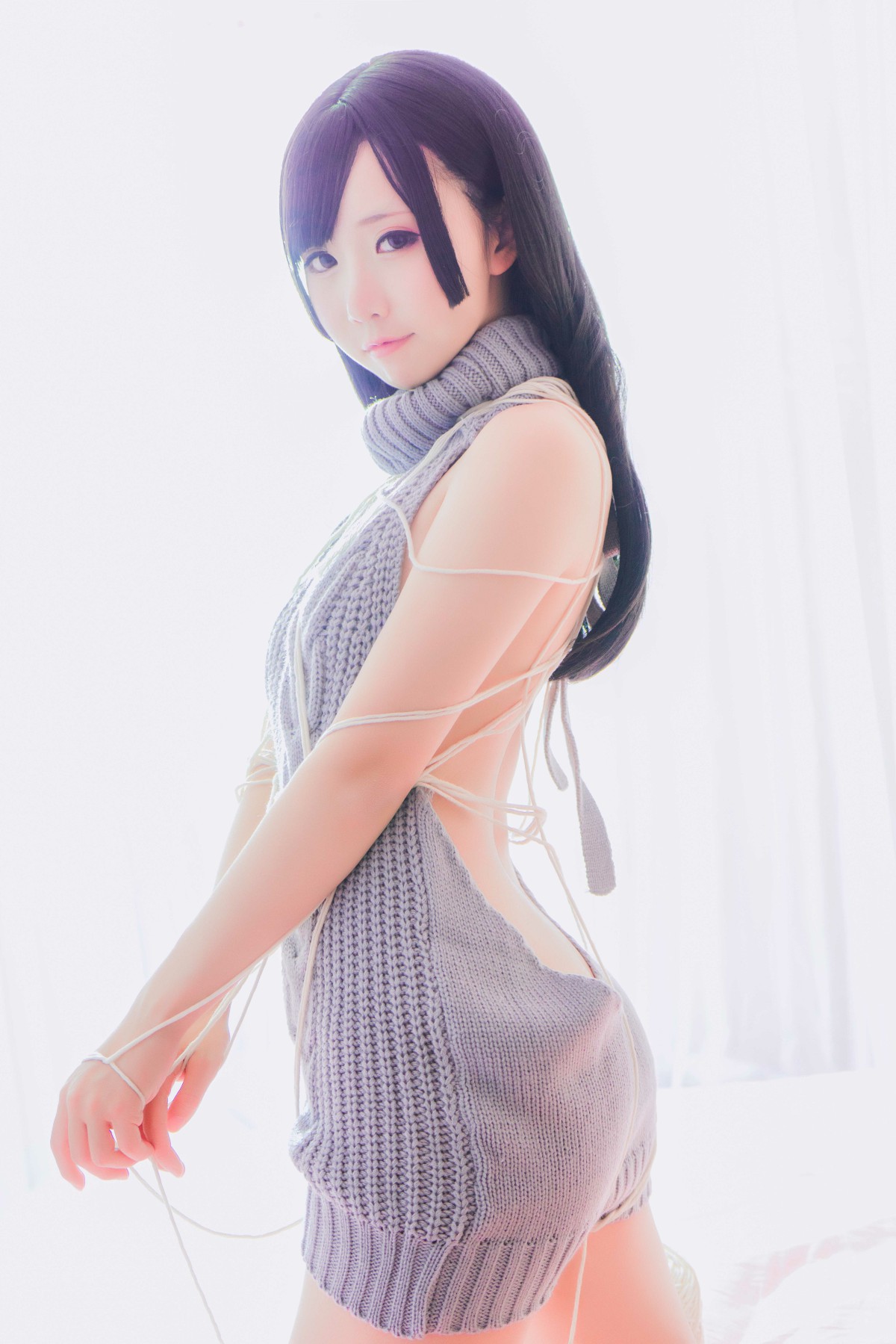 图片[36]-[Cosplay]面饼仙儿 – 露背毛衣 – COSPLAY-瞬颜部落