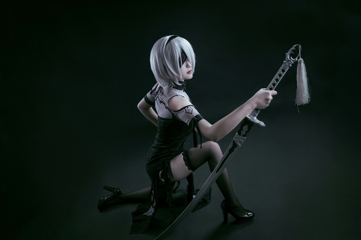 图片[16]-[Cosplay]穿旗袍的2B小姐姐 – COSPLAY-瞬颜部落