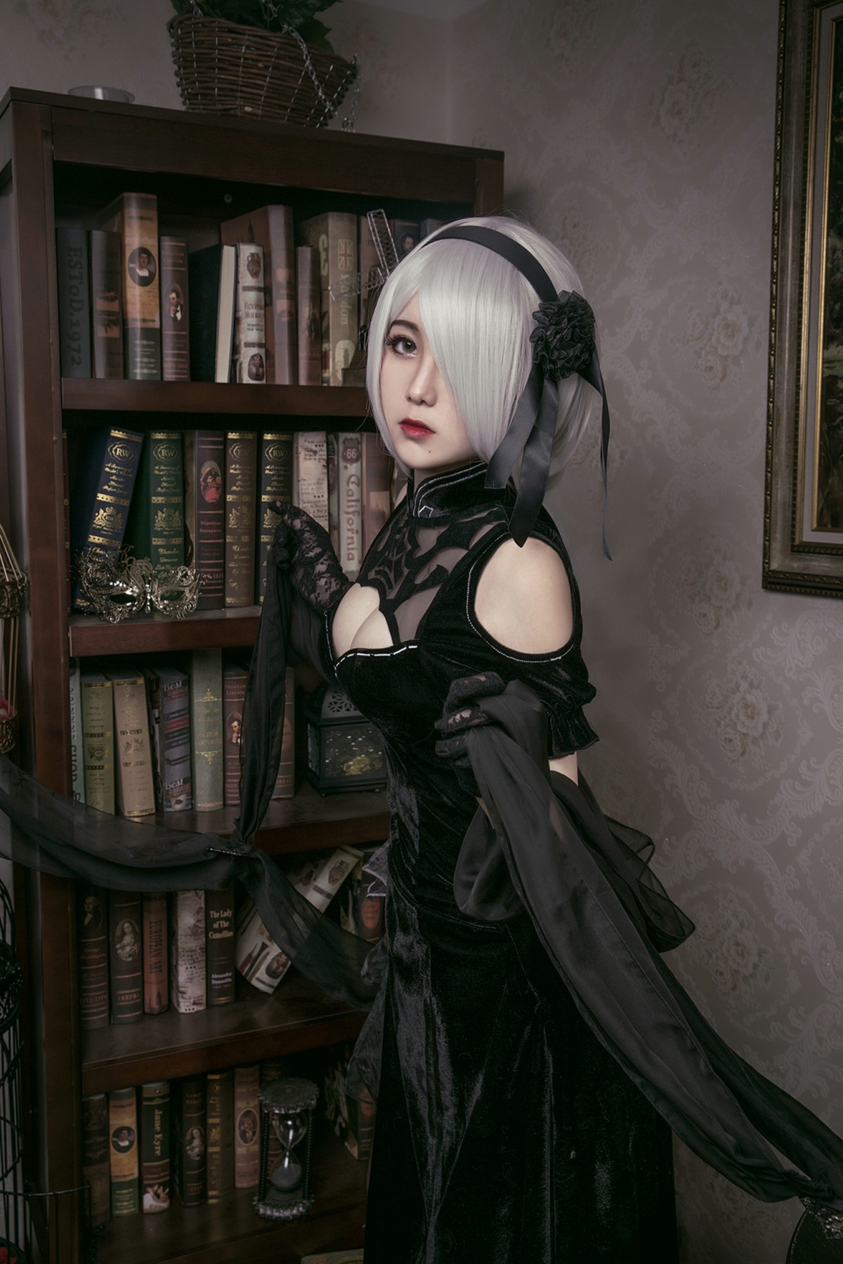 图片[38]-[Cosplay]穿旗袍的2B小姐姐 – COSPLAY-瞬颜部落