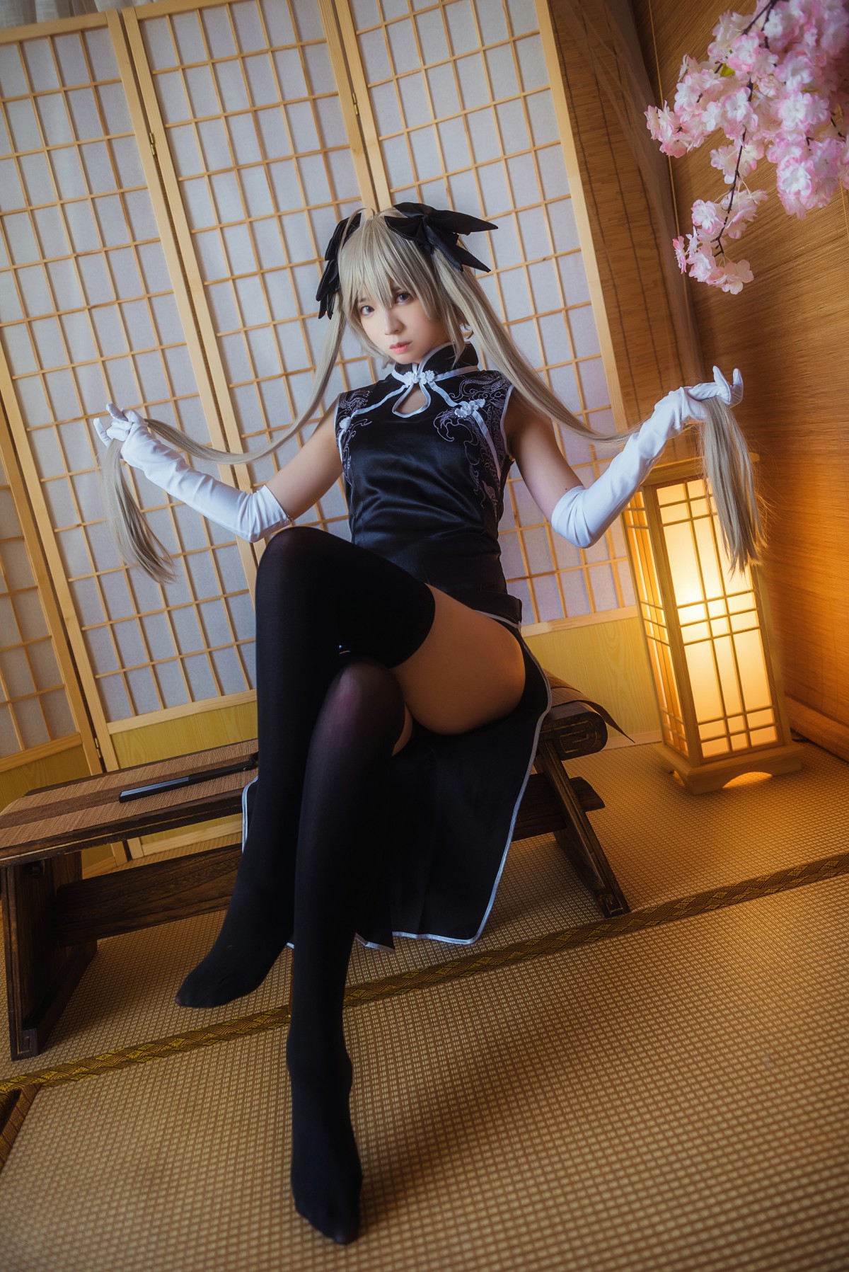 图片[15]-疯猫ss -穹妹旗袍 – COSPLAY-瞬颜部落