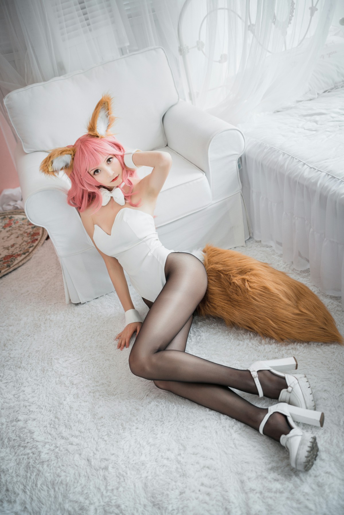 图片[3]-[Cosplay]玉藻兔女郎 – COSPLAY-瞬颜部落