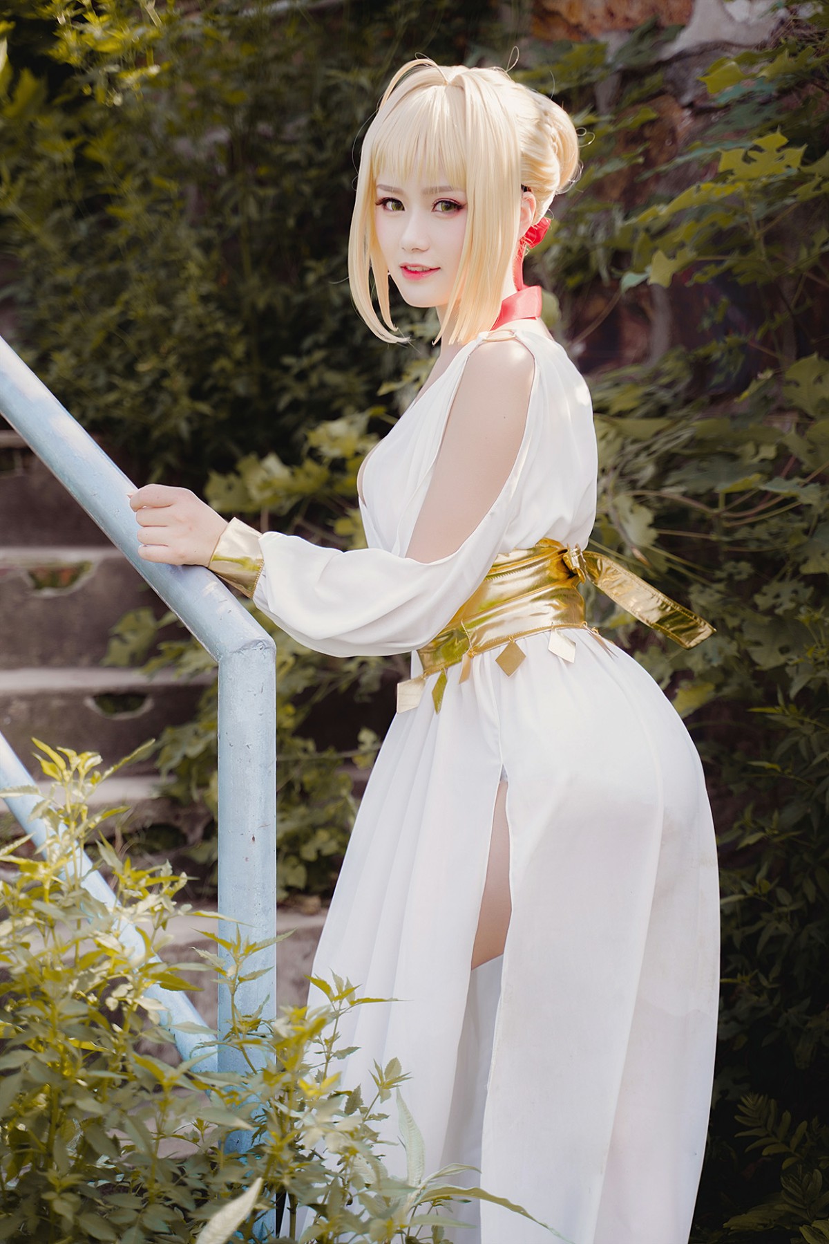 图片[8]-甜美女神 白裙飘逸难以抵挡的诱惑 – COSPLAY-瞬颜部落