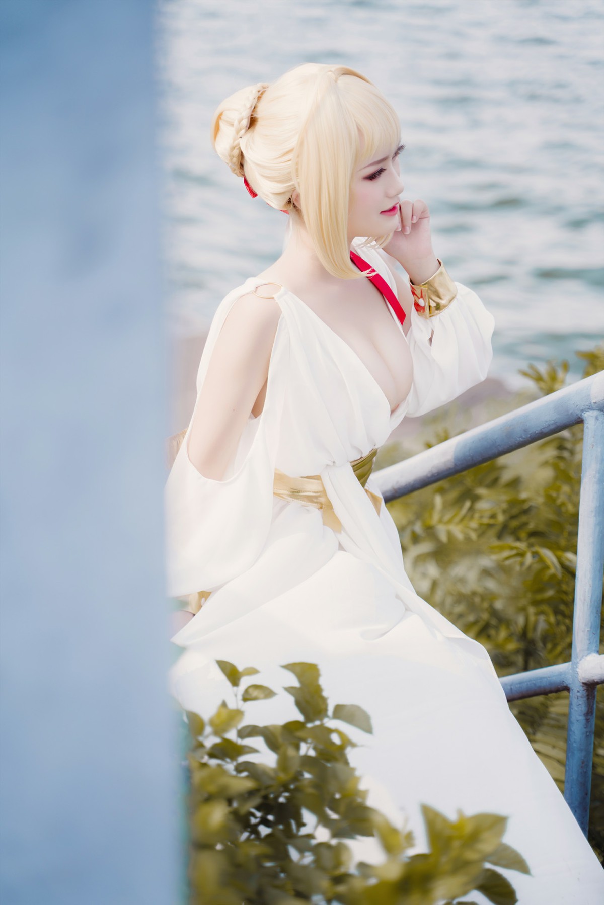 图片[15]-甜美女神 白裙飘逸难以抵挡的诱惑 – COSPLAY-瞬颜部落