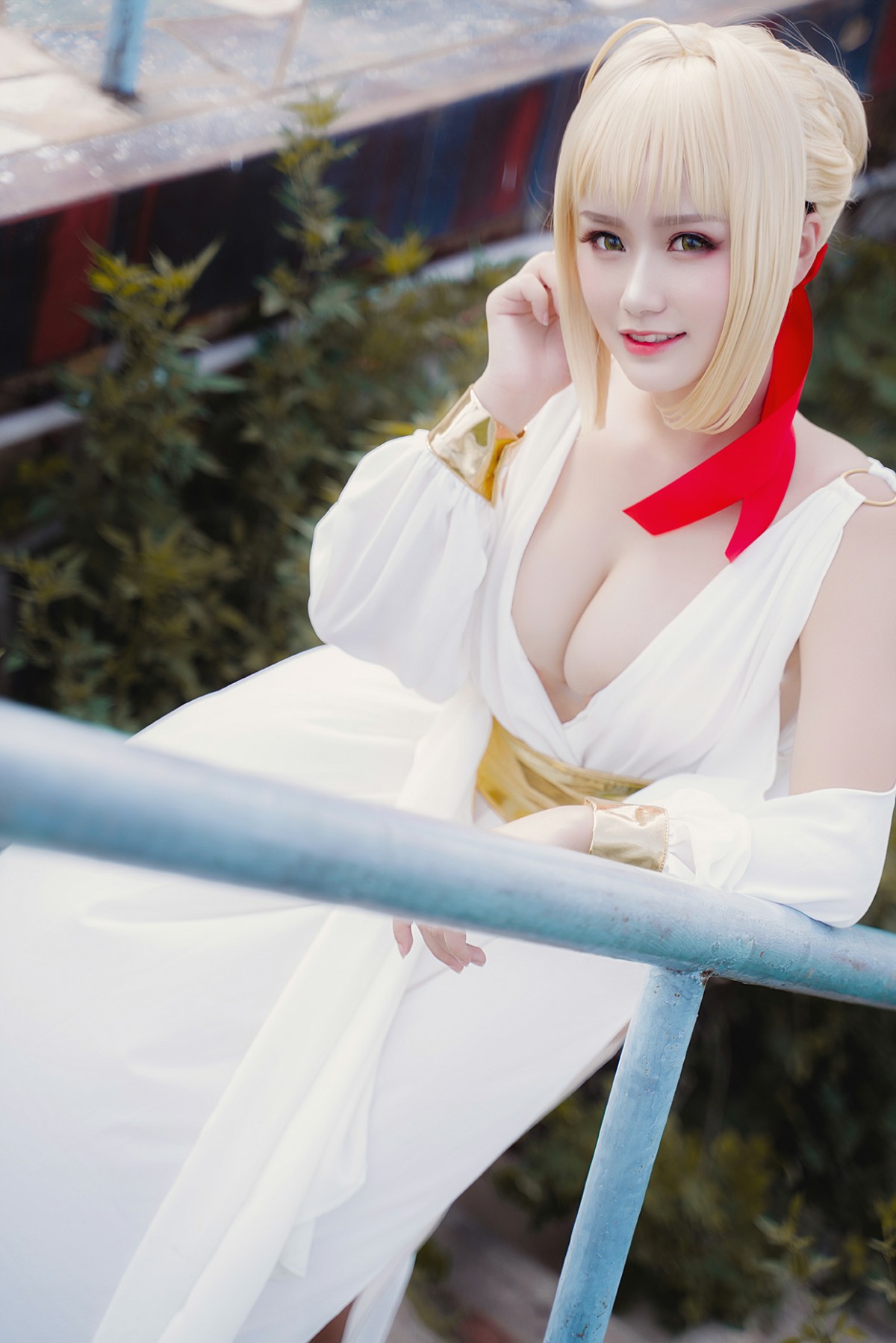 图片[17]-甜美女神 白裙飘逸难以抵挡的诱惑 – COSPLAY-瞬颜部落